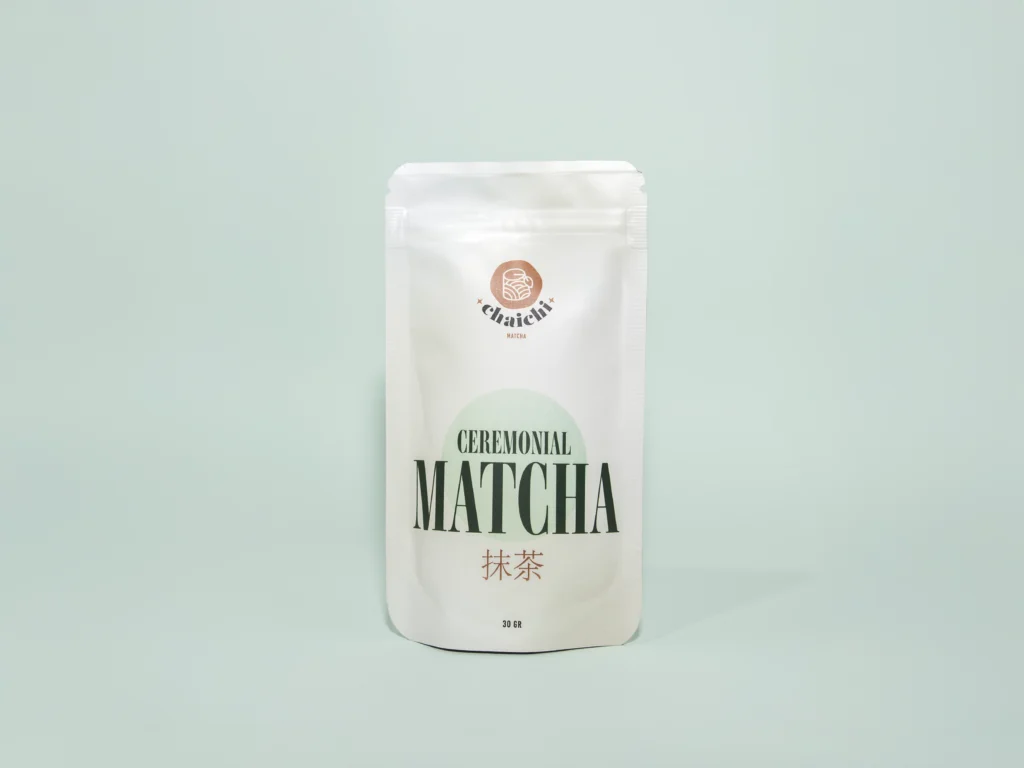 Foto van de Chaichi Matcha verpakking