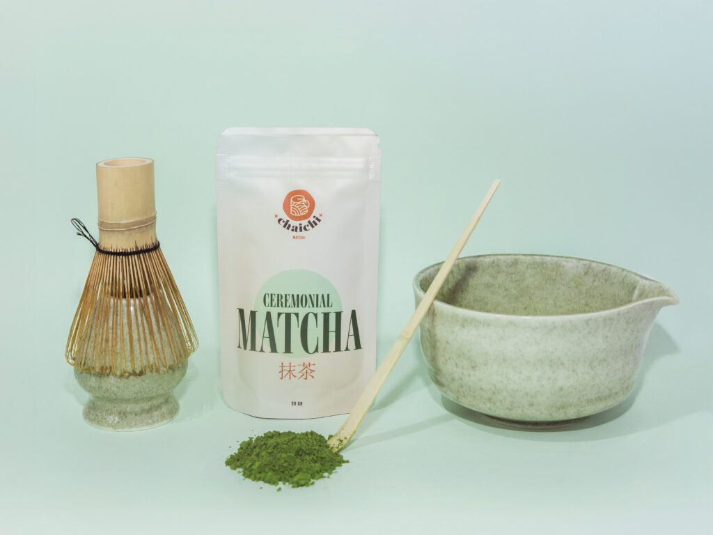 Foto van de Chaichi Starterpack met Matchapoeder