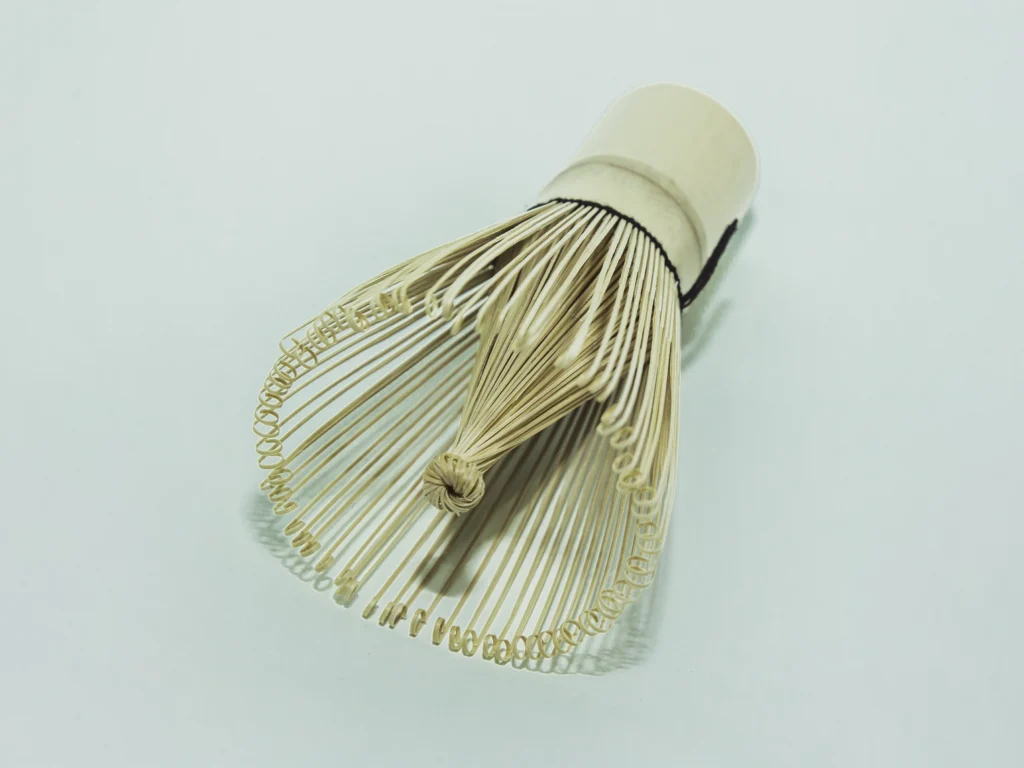 Foto van Chaichi Bamboo Whisk van de onderkant